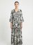 Aqua de Flores - Maxi šaty