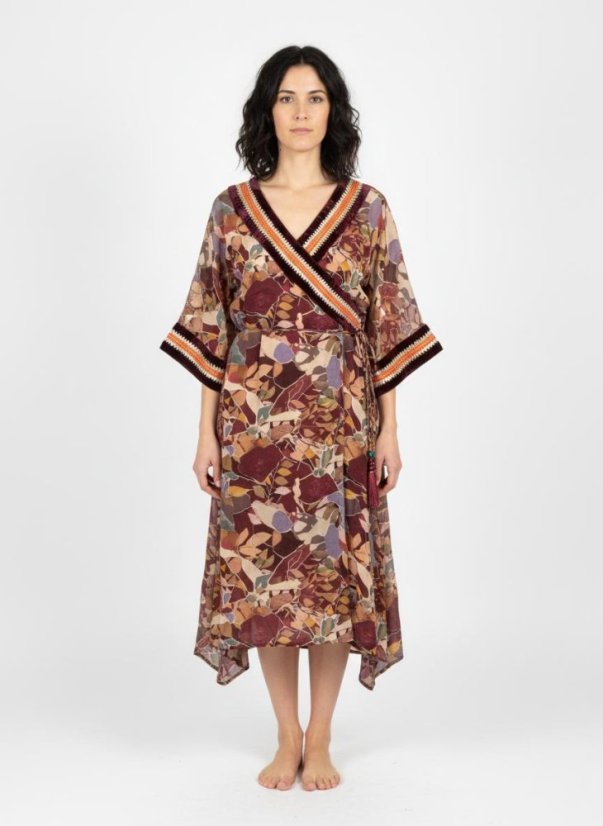 Silva Decorata - Šaty v kimonovom strihu