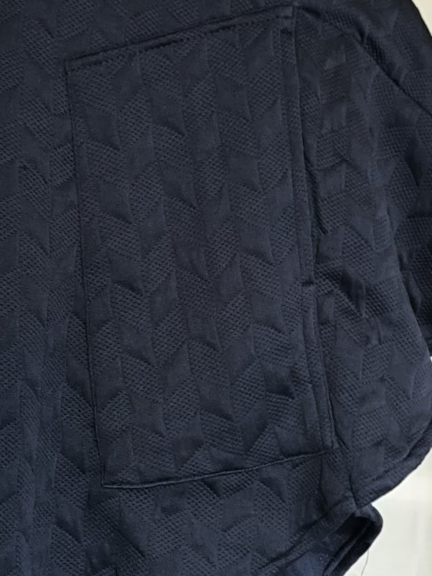 Magus urbanus - oversize tmavomodré (navy) pončo s kapucňou a vreckami